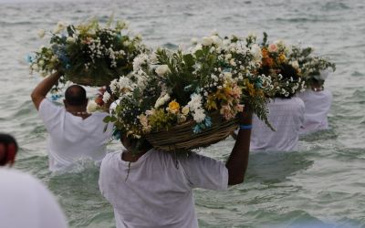 Mais de 25 mil pessoas são esperadas no Dia de Iemanjá no Arpoador